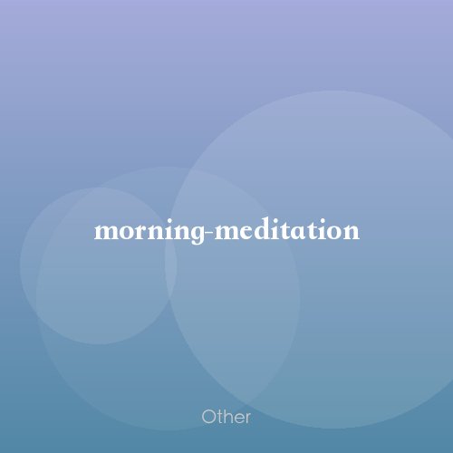 morning-meditation