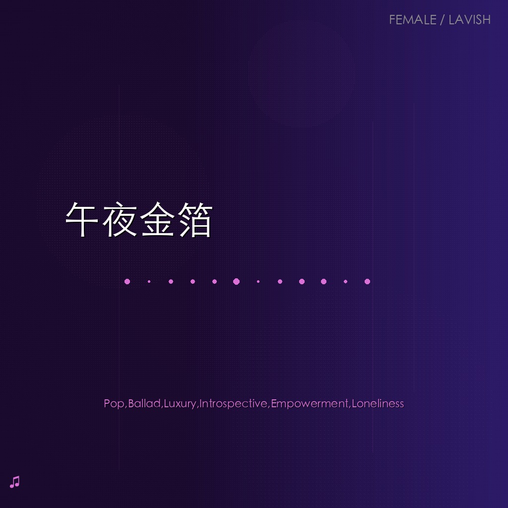 午夜金箔