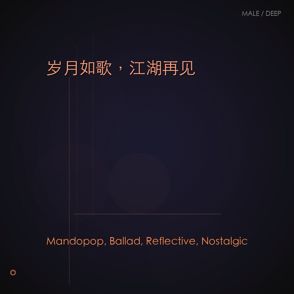 岁月如歌，江湖再见